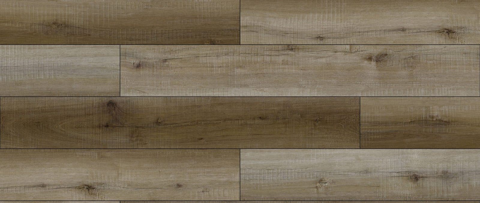 Incredible Waterproof SPC — 6.5mm / 22 MIL — Wood Grain Embossed finish